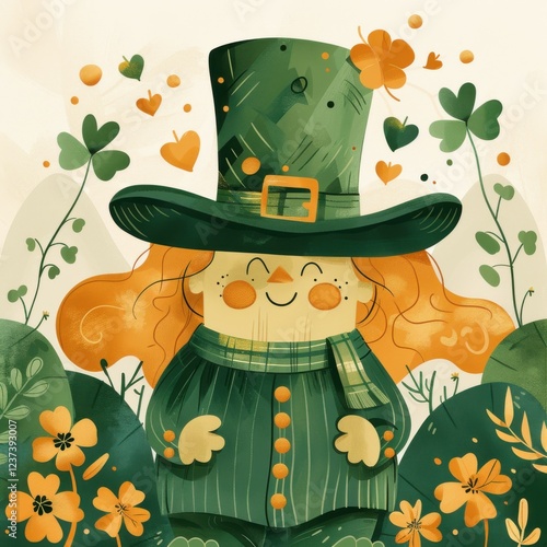 Obraz na płótnie saint patrick day w salonie
