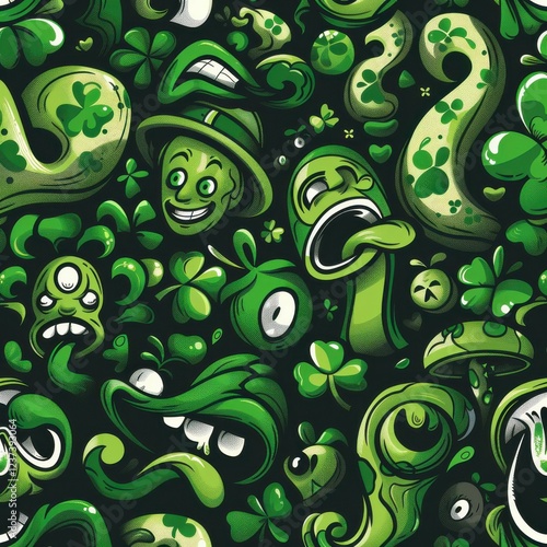 Obraz na płótnie saint patrick day w salonie