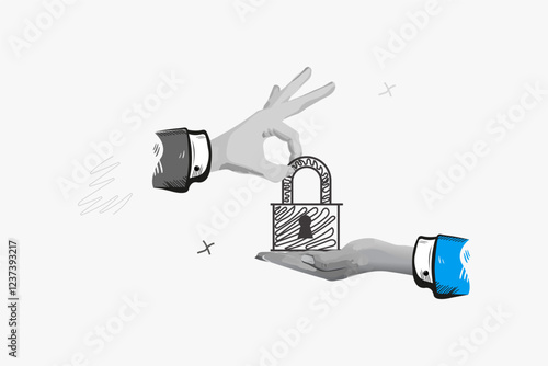 Secure Data Transfer Handing Over Digital Asset Protection