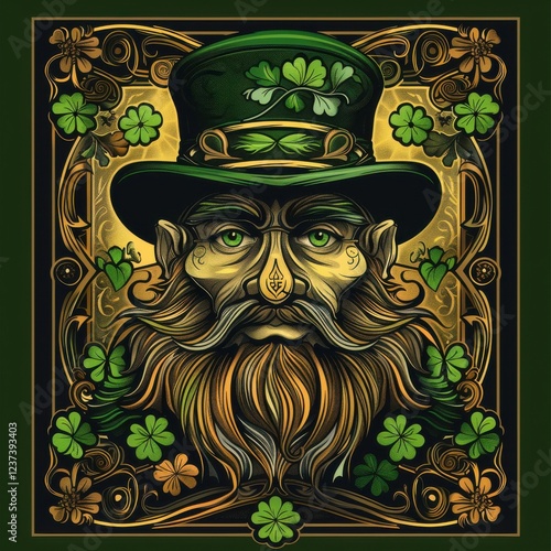 Obraz na płótnie saint patrick day w salonie