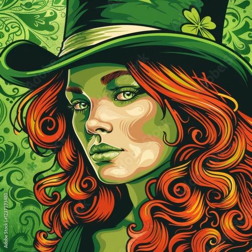 Obraz na płótnie saint patrick day w salonie
