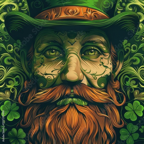 Obraz na płótnie saint patrick day w salonie