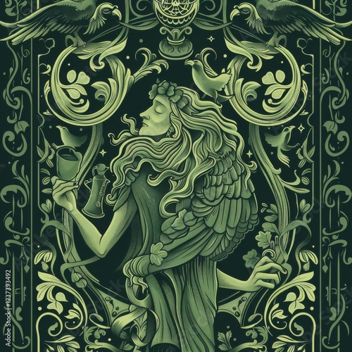 Obraz na płótnie saint patrick day w salonie