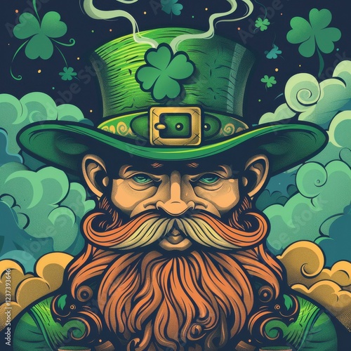 Obraz na płótnie saint patrick day w salonie