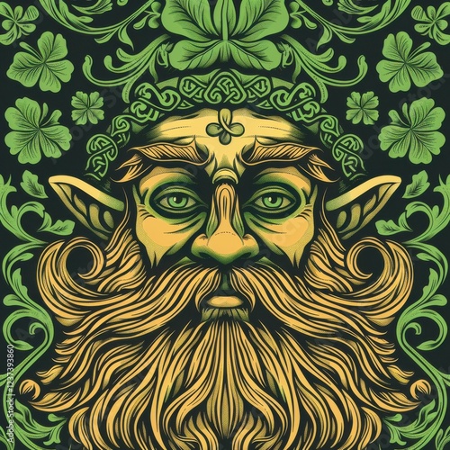 Obraz na płótnie saint patrick day w salonie