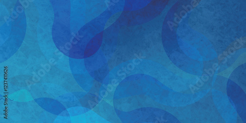 青　和紙　模様　背景　