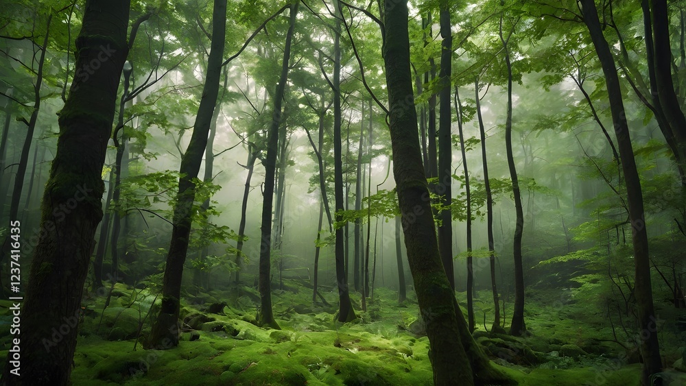 Obraz premium Dreamy Wild Forest