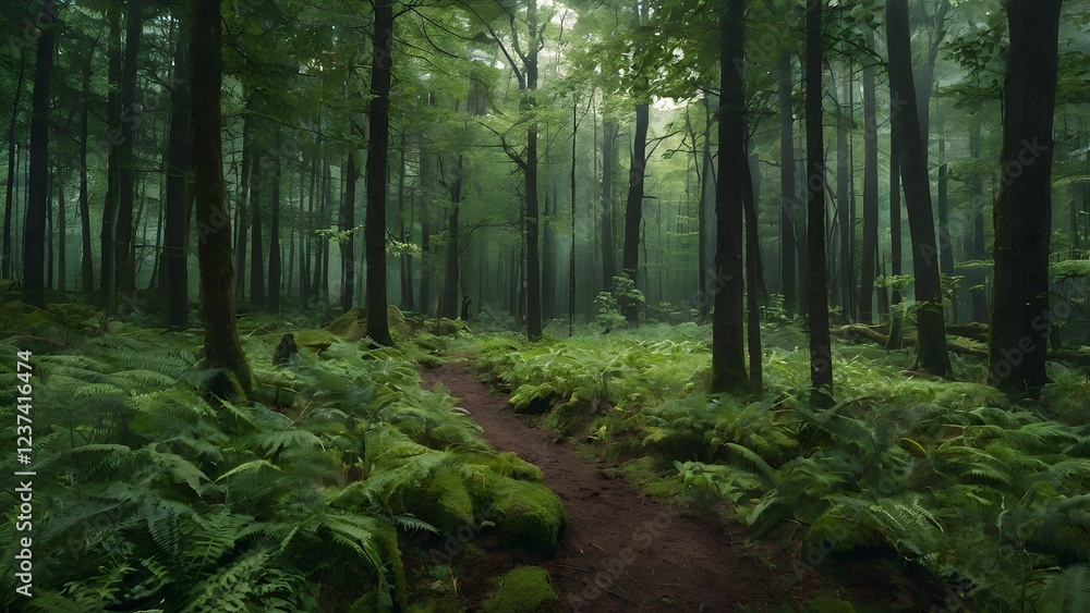 Obraz premium Dreamy Wild Forest