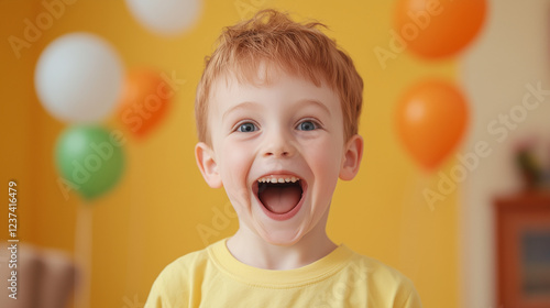 Joyful Toddler Portrait: A ...