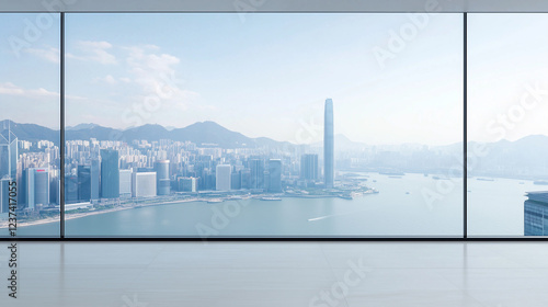 Cityscape Panorama from Mod...