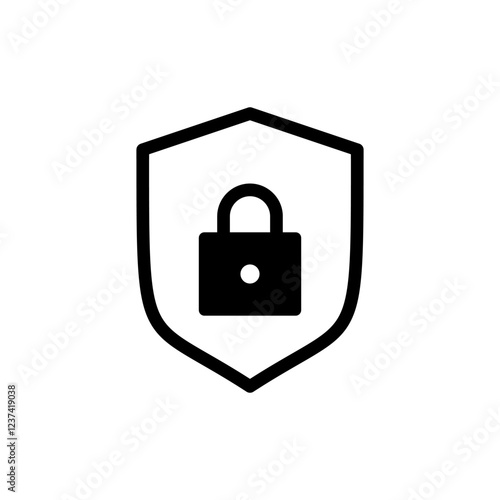 Security icon vector illustration. protection sign and symbol. privacy. vpn