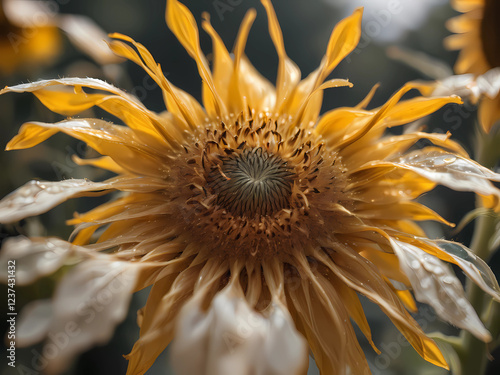 sun, sunflower, hyper detailed, ultra-sharp, octane render, 8 k, illustration, highly detailed, simple, smooth and clean vector, no jagged lines, vector art, smooth photo