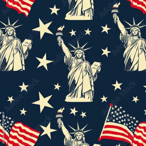 National Freedom Day Pattern