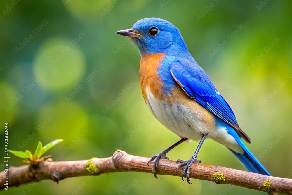 Bluebird on a branch Bluebird on a branch