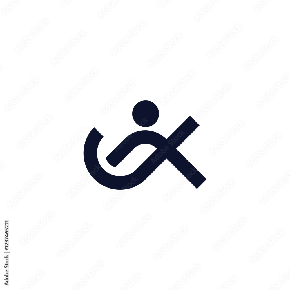 abstract letter j linked abstract lines logo vector abstract letter j linked abstract lines logo vector