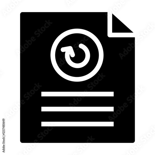 document Solid icon