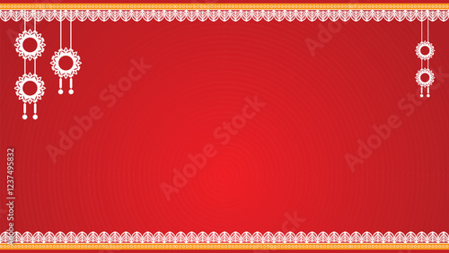 A striking gradient that transitions smoothly from a vibrant, bold red to a deep, rich dark red.