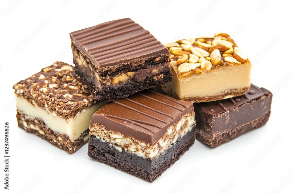 Assorted Chocolate Brownies and Fudge Squares Assorted Chocolate Brownies and Fudge Squares