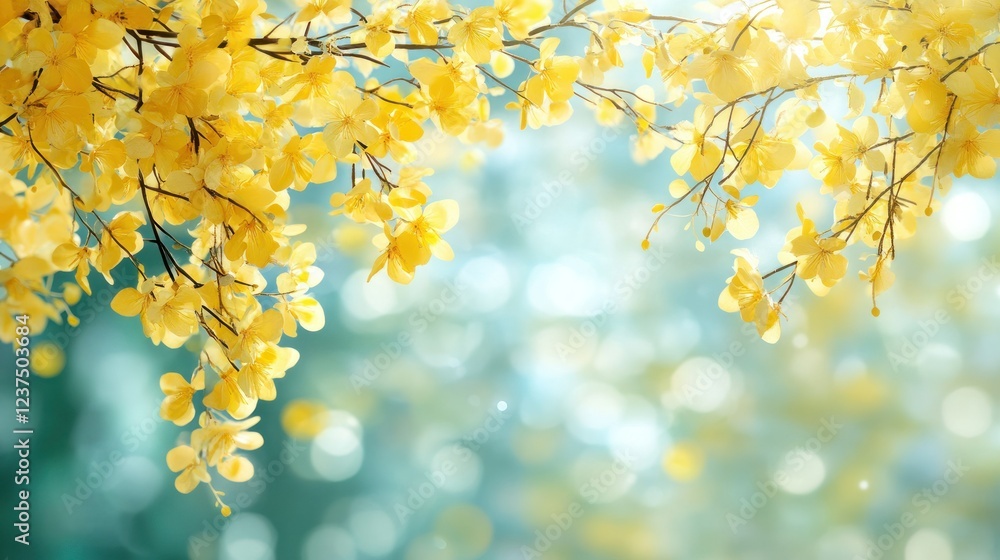 Golden Shower: A Symphony of Yellow Blossoms Golden Shower: A Symphony of Yellow Blossoms