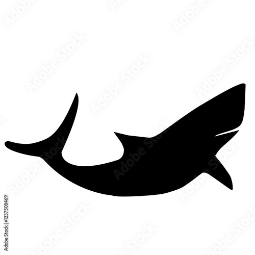 Shark silhouette 