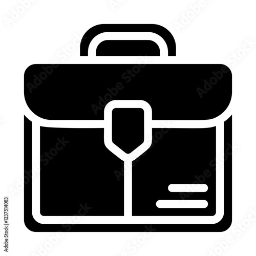 Briefcase Solid Icon