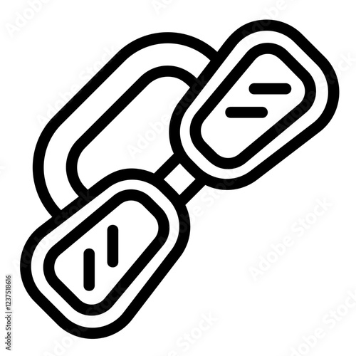 Goggles Line Icon