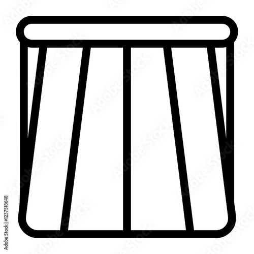Multiline Racing Slide Line Icon