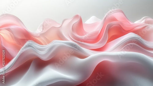 Wallpaper Mural A radiant gradient flowing from pastel lavender to soft pink, Torontodigital.ca