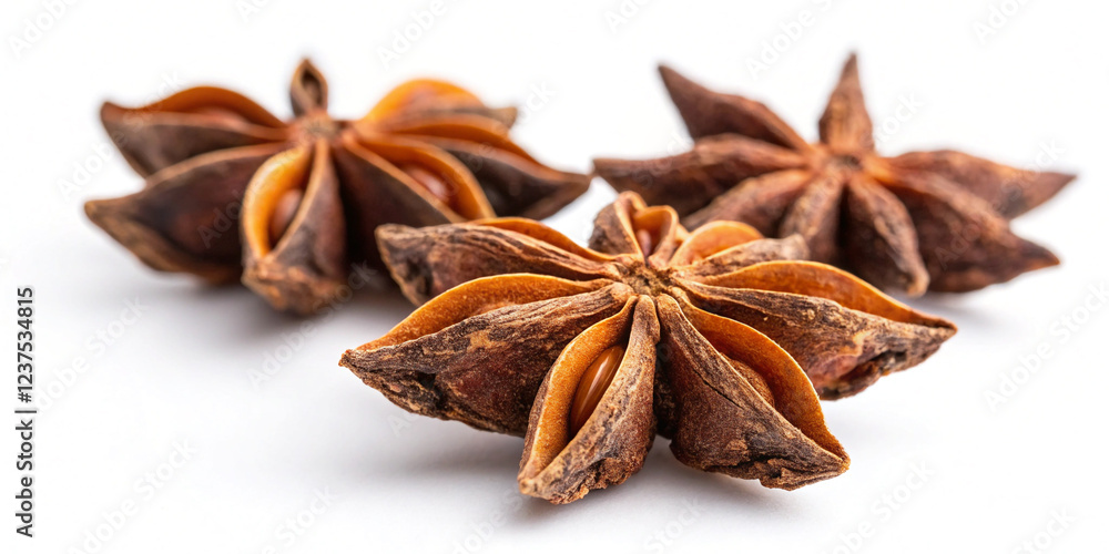 Aromatic Dry Cloves Isolated on a White Background for Culinary Use Aromatic Dry Cloves Isolated on a White Background for Culinary Use