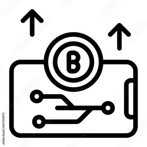 Online Line Icon