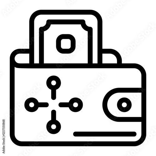 Wallet Line Icon