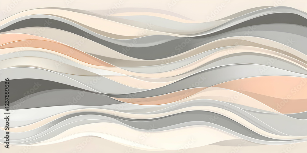 Obraz premium abstract wave background