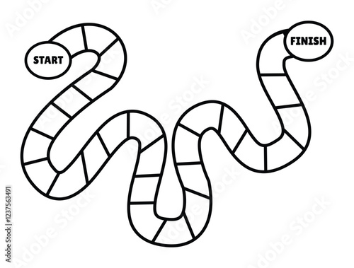 Board Game Path for Kids