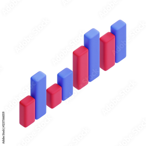 grouped bar chart, data visualization 3d isometric Free Download grouped bar chart, data visualization 3d isometric - GFXLoad
