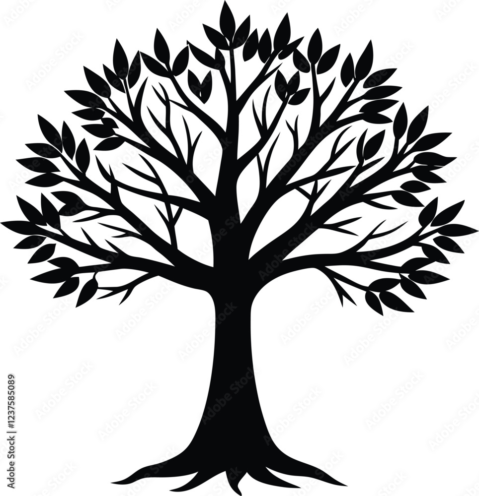 Obraz premium tree vector image
