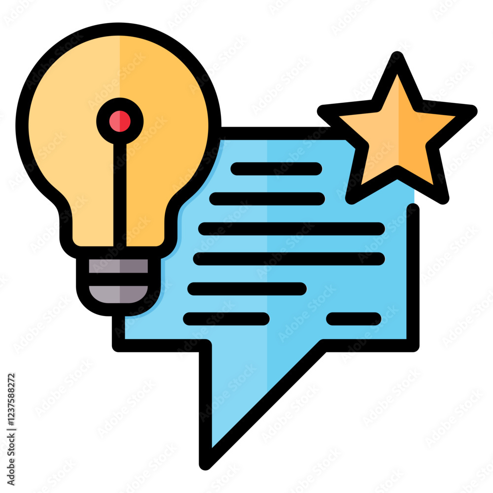 Online Learning Lineal Color Icon Online Learning Lineal Color Icon
