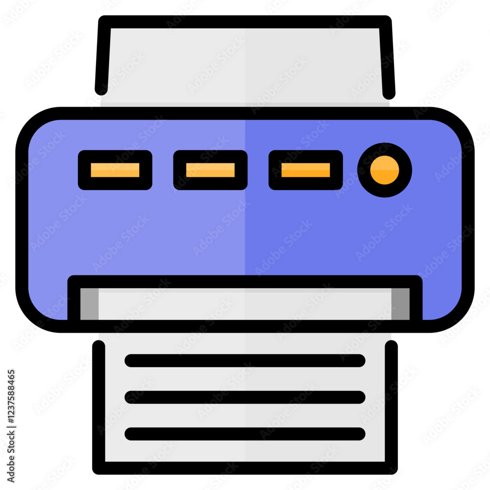 Online Learning Lineal Color Icon Online Learning Lineal Color Icon