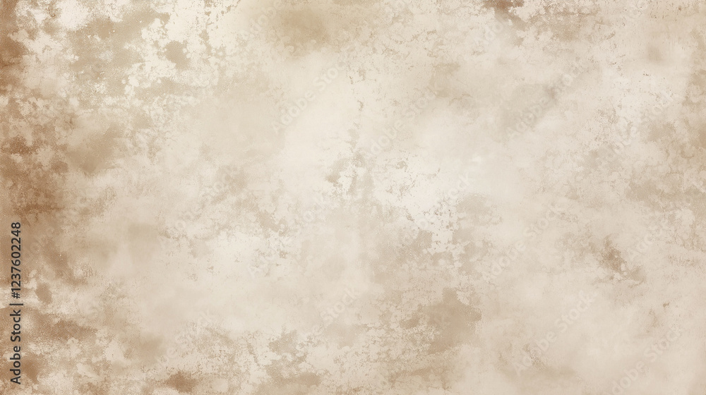 Antique aged parchment texture with warm beige hue and subtle tonal variations, showcasing a weathered and vintage appearance with faint irregular patches and spots, perfect for use in historical, ret Antique aged parchment texture with warm beige hue and subtle tonal variations, showcasing a weathered and vintage appearance with faint irregular patches and spots, perfect for use in historical, ret