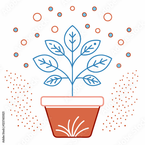 illustration of a flower