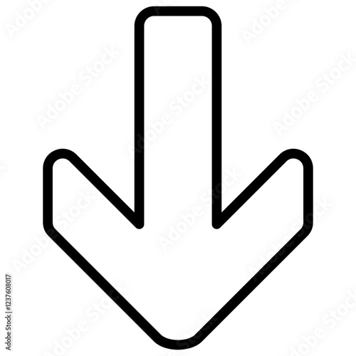 Arrow Outline Icon 