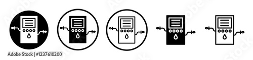 Dialysis icon set. vectors for apps and website designs