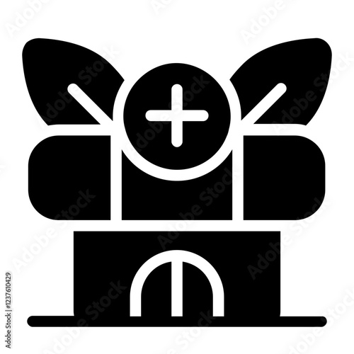 Alternative Home Solid Icon