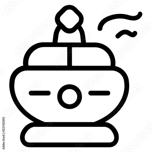Incense Line Icon