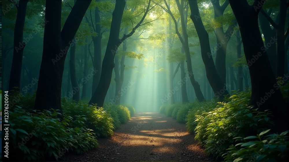Obraz premium rays of light