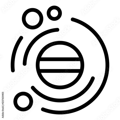 Space Line Icon