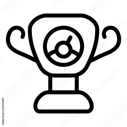 Trophy Line Icon