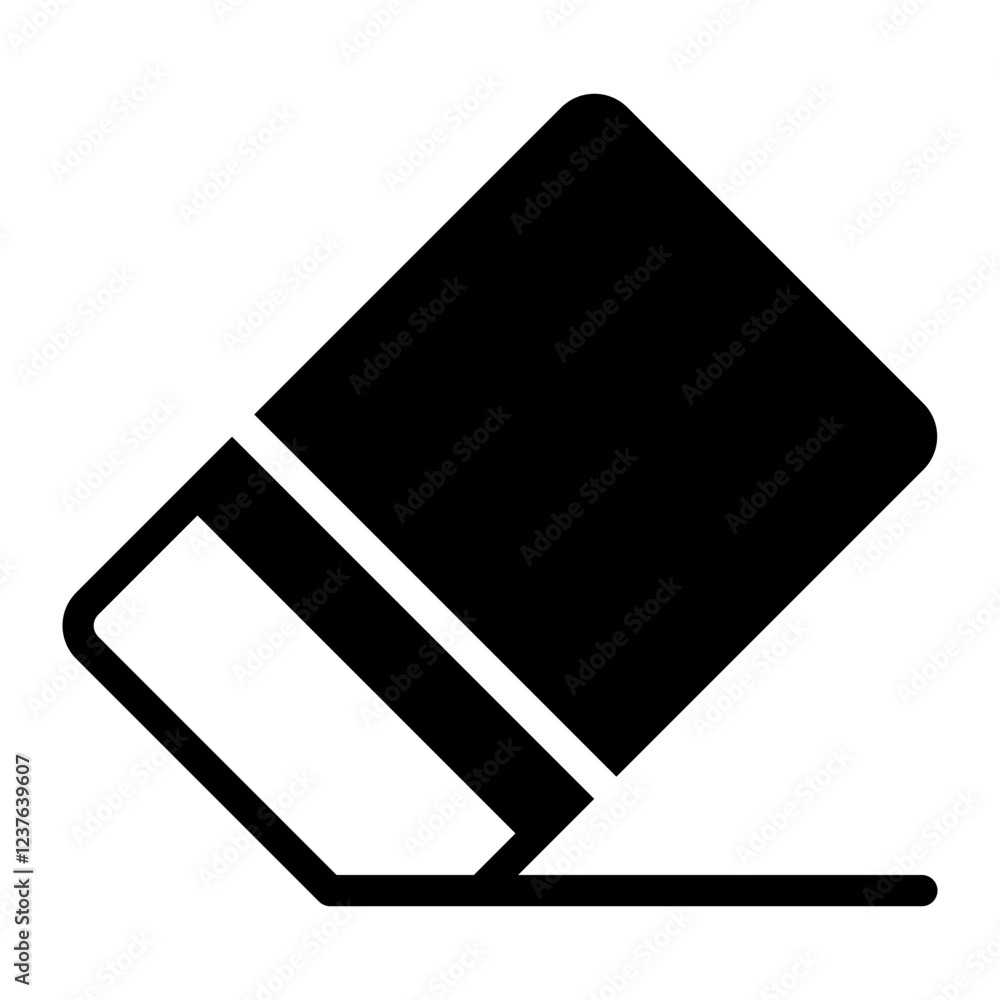eraser glyph icon eraser glyph icon