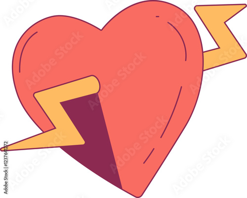 Heart object illustration 