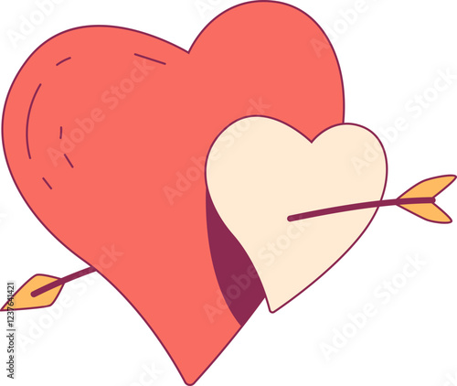Heart object illustration 
