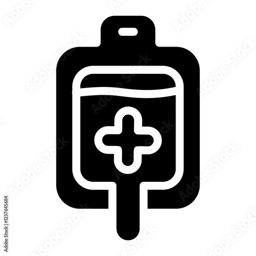 Blood donation Solid Icon
